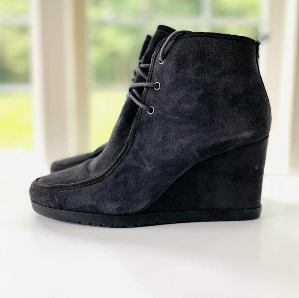 Michael Kors Black Suede Ankle Booties